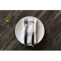 100% Pure Linen Dinner Cloth Napkins 15 x 15 - White