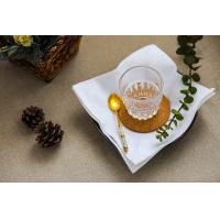 100% Pure Linen Dinner Cloth Napkins 15 x 15 - White