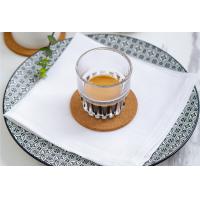 100% Pure Linen Dinner Cloth Napkins 15 x 15 - White