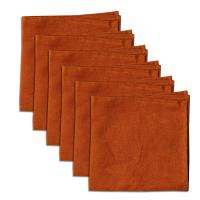 100% Pure Linen Dinner Cloth Napkins 15 x 15 - Cinnamon