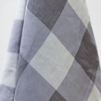 100% Linen Kitchen Towels 20 x 30 inch Gray/White Buffalo Check